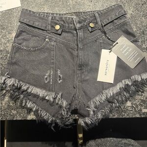 Retrofete denim shorts